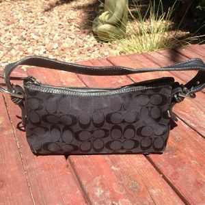 Small coach hang bag